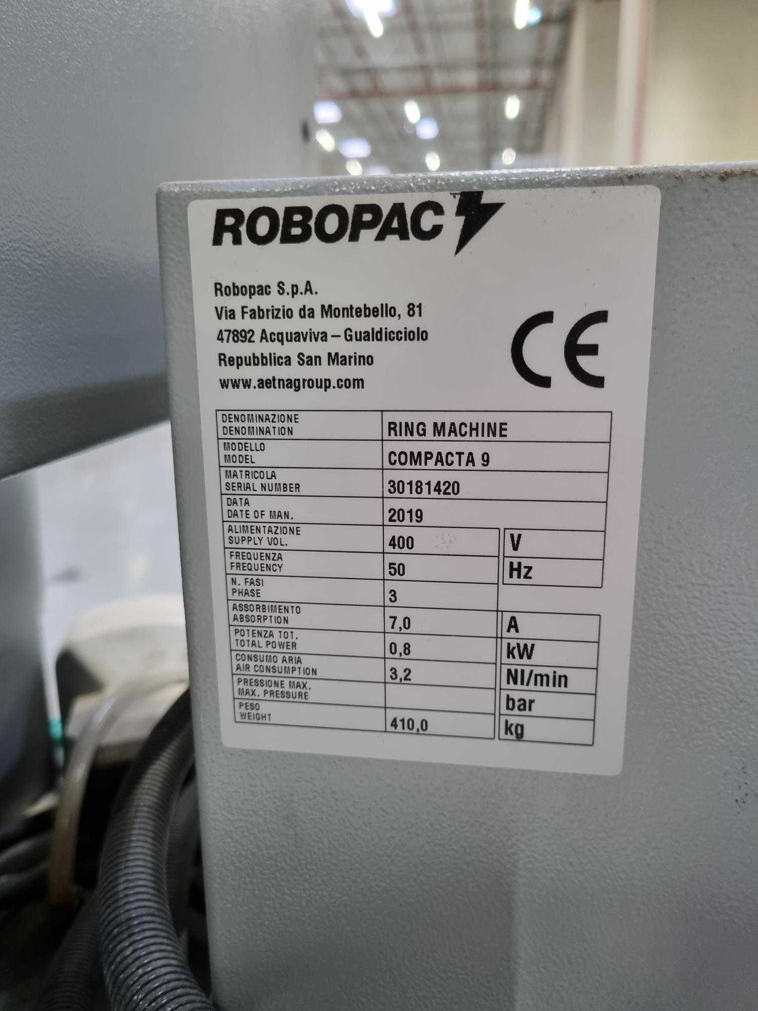 Robopac Compacta 9 pozioma owijarka folii