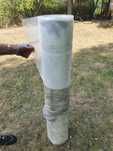 siatka p.owadom biala wys.120cm
