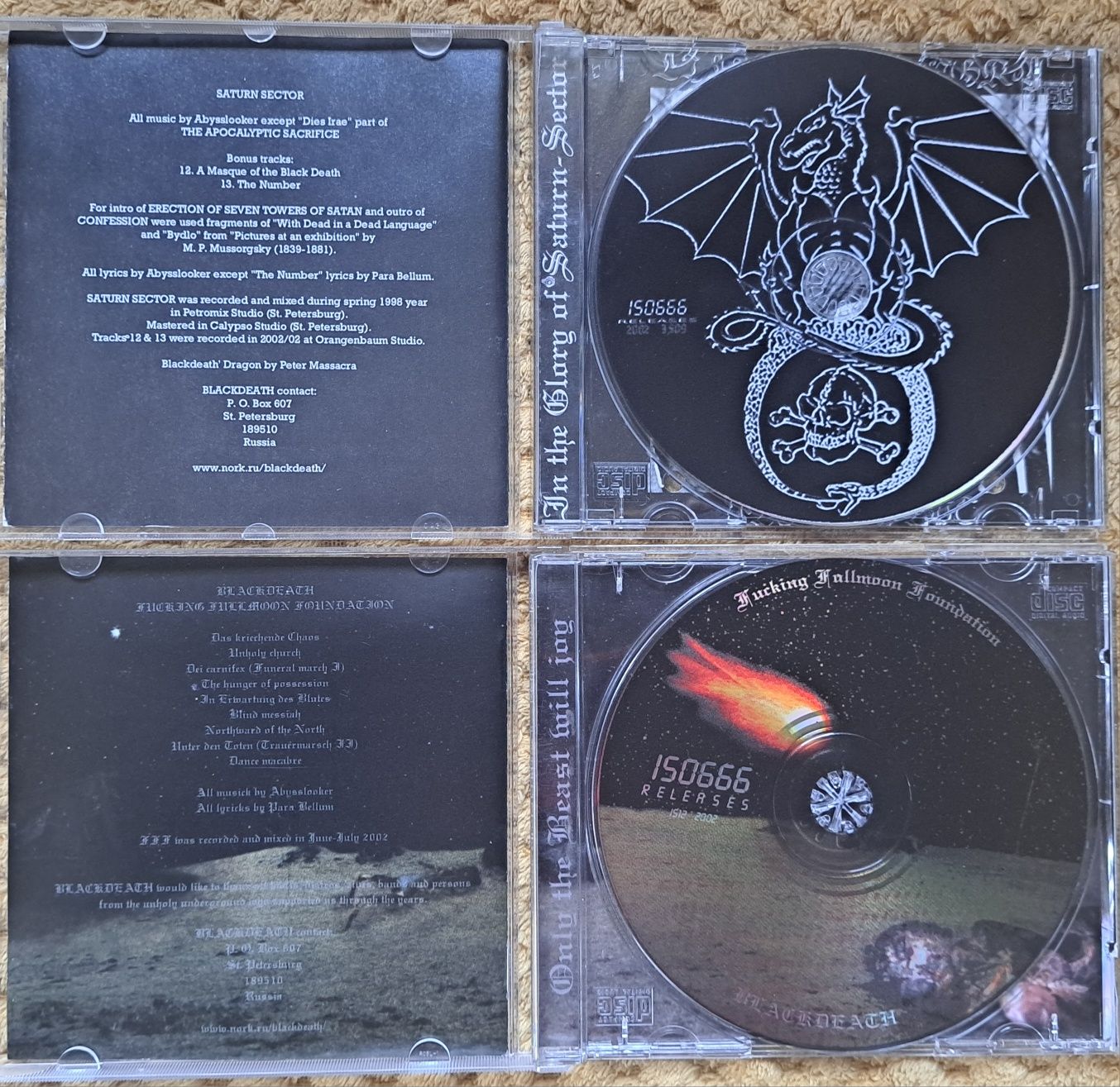 2 x CD BLACKDEATH - Black Metal