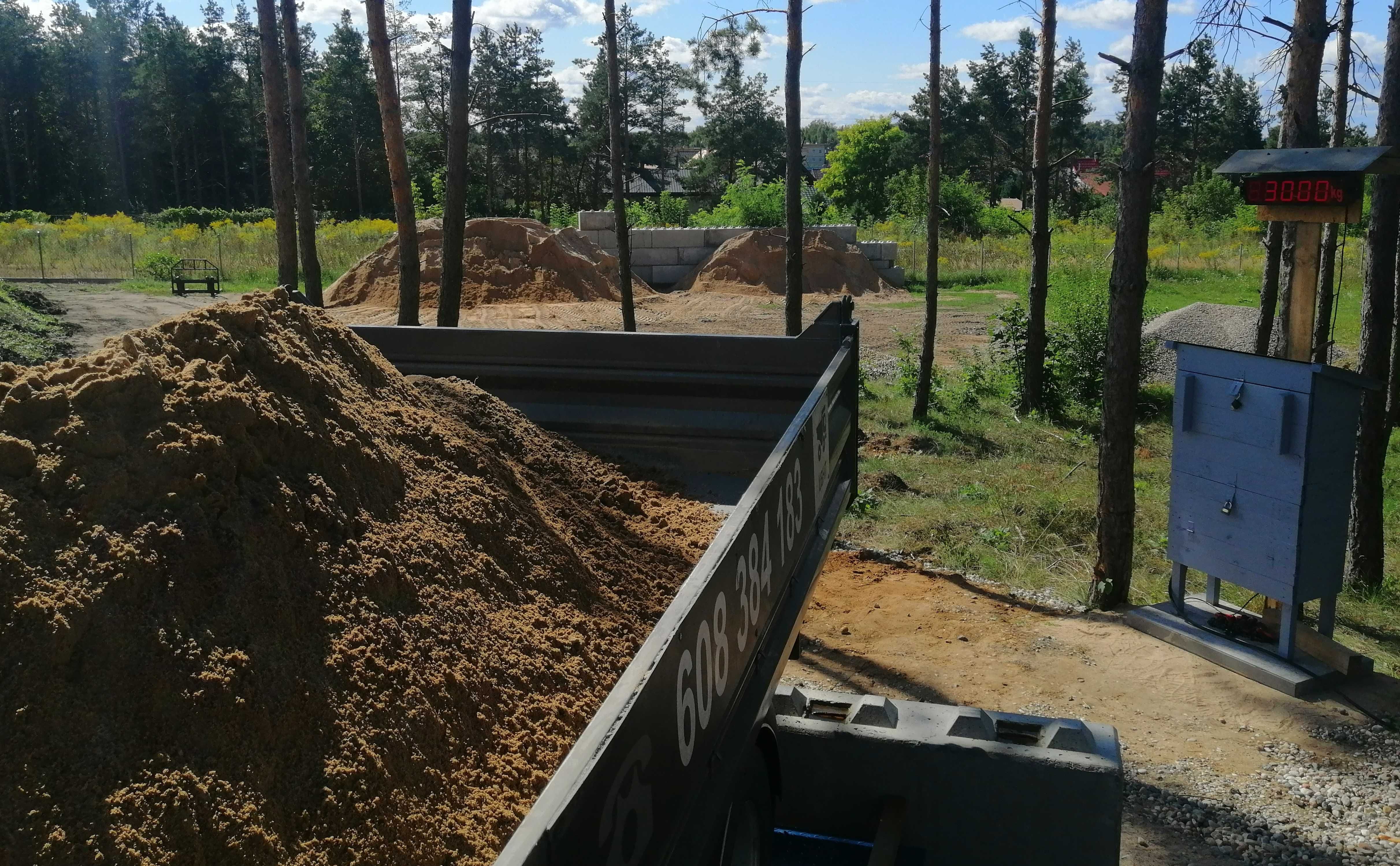 Piasek, pulpa żwir kamień 2/8 i 8/16 i 16/32
