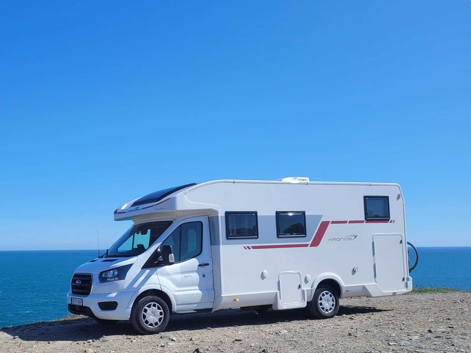 Wynajem kampera RollerTeam 5os 170KM, automat, klimatyzacja 4x rowery