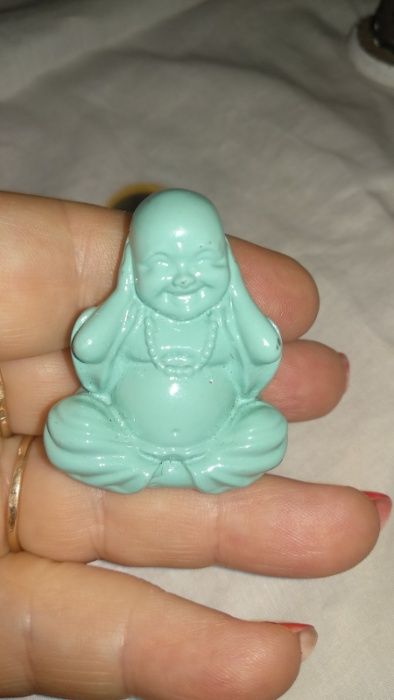 подарок будда буддист зеленая фигурка сувенир статуэтка небольшая