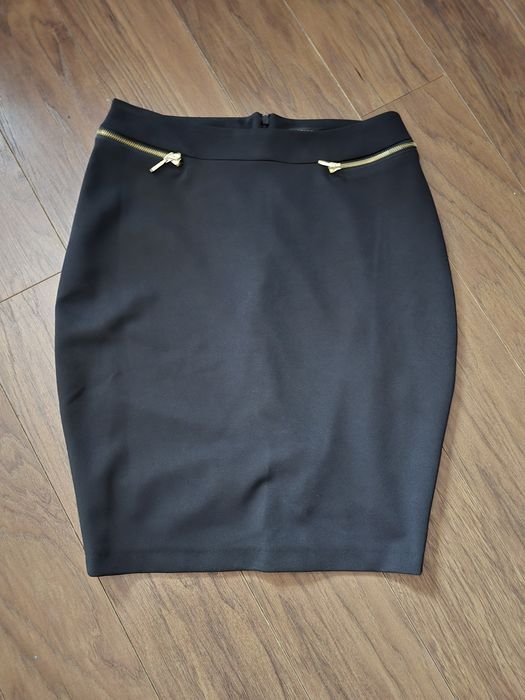 Spódniczka damska ołówkowa elegancka czarna rozm. 38