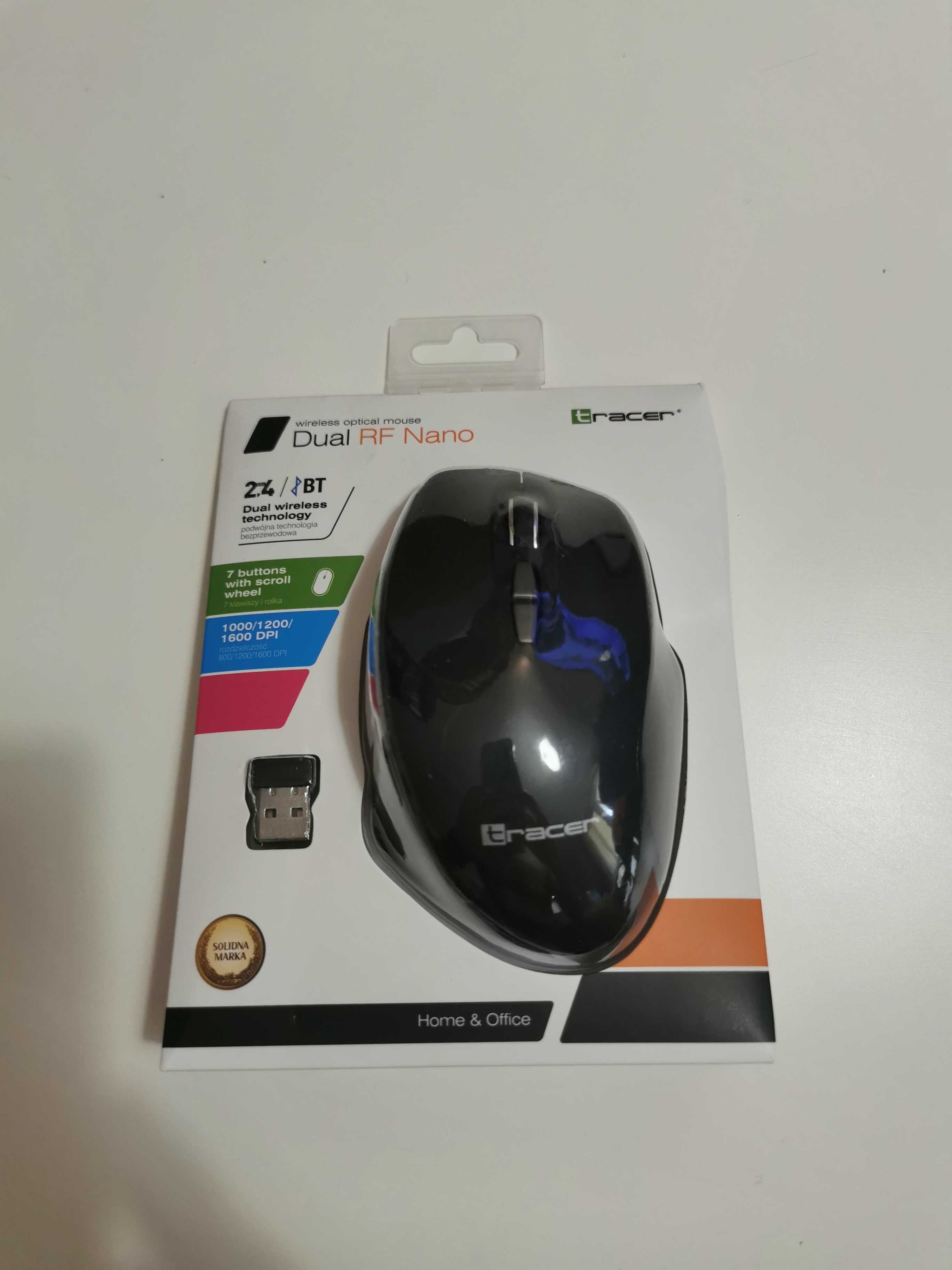 Mysz bezprzewodowa TRACER DUAL RF nano 2,4Ghz Bluetooth