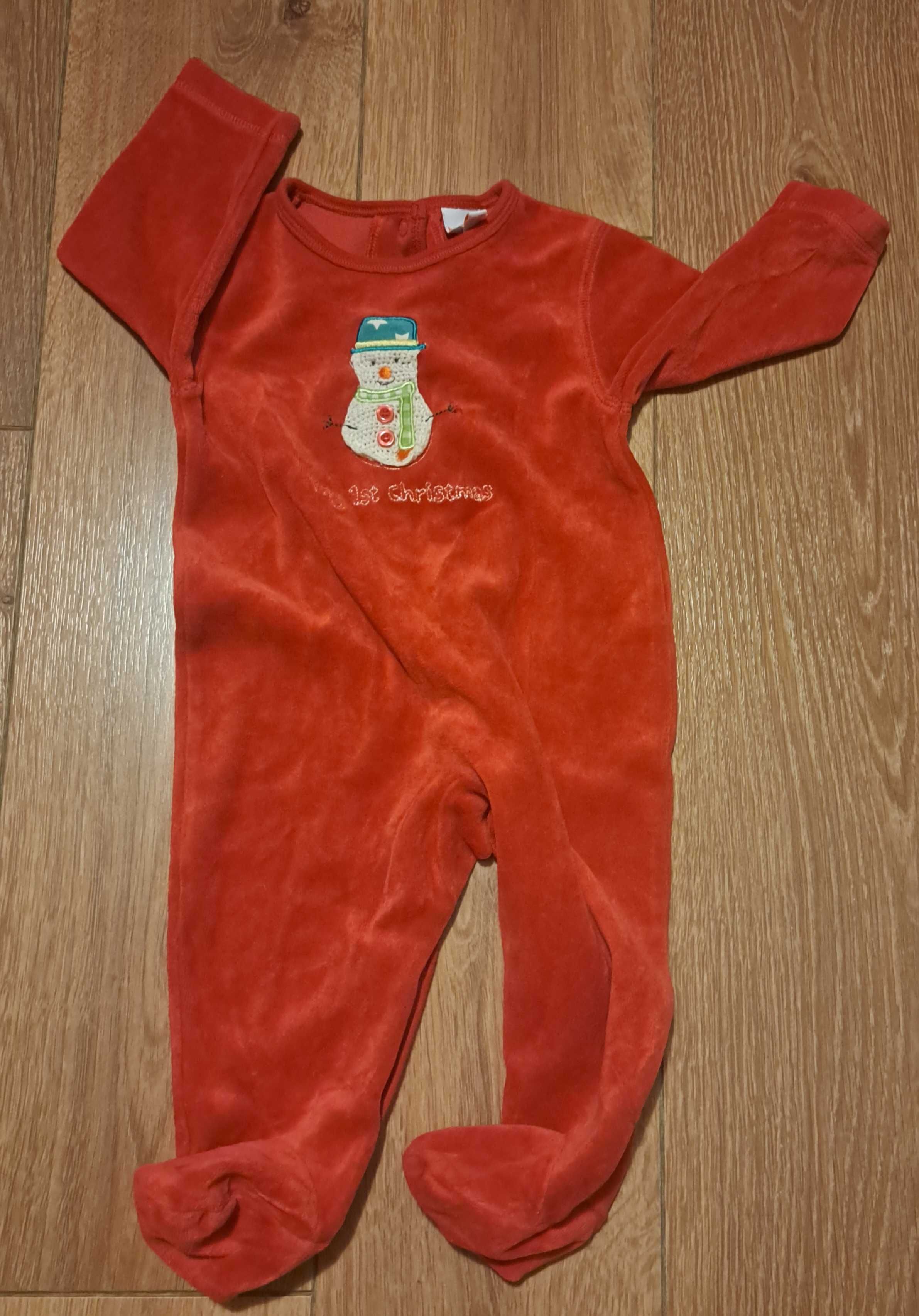 Świąteczny Pajacyk niemowlęc, size 3-6 m