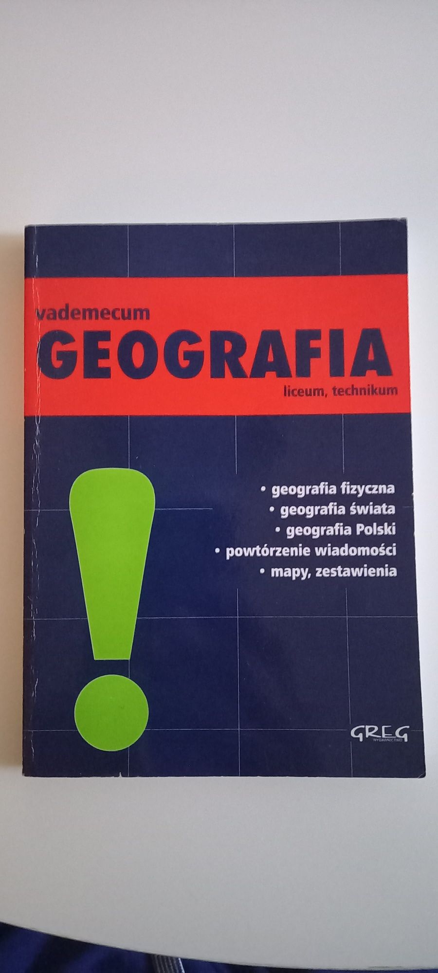 GEOGRAFIA vademecum - liceum, technikum