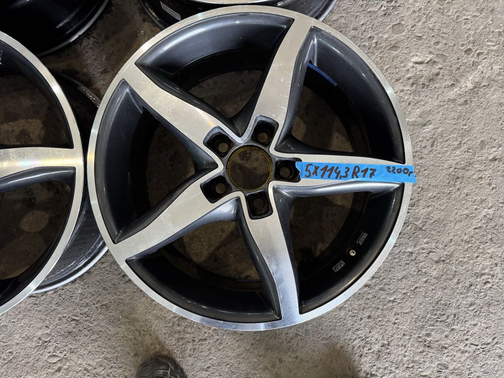 Диски 5/114.3R17 7,5J ЦО66.1 ЕТ40 Hyundai Megane Scenic Kia Mazda