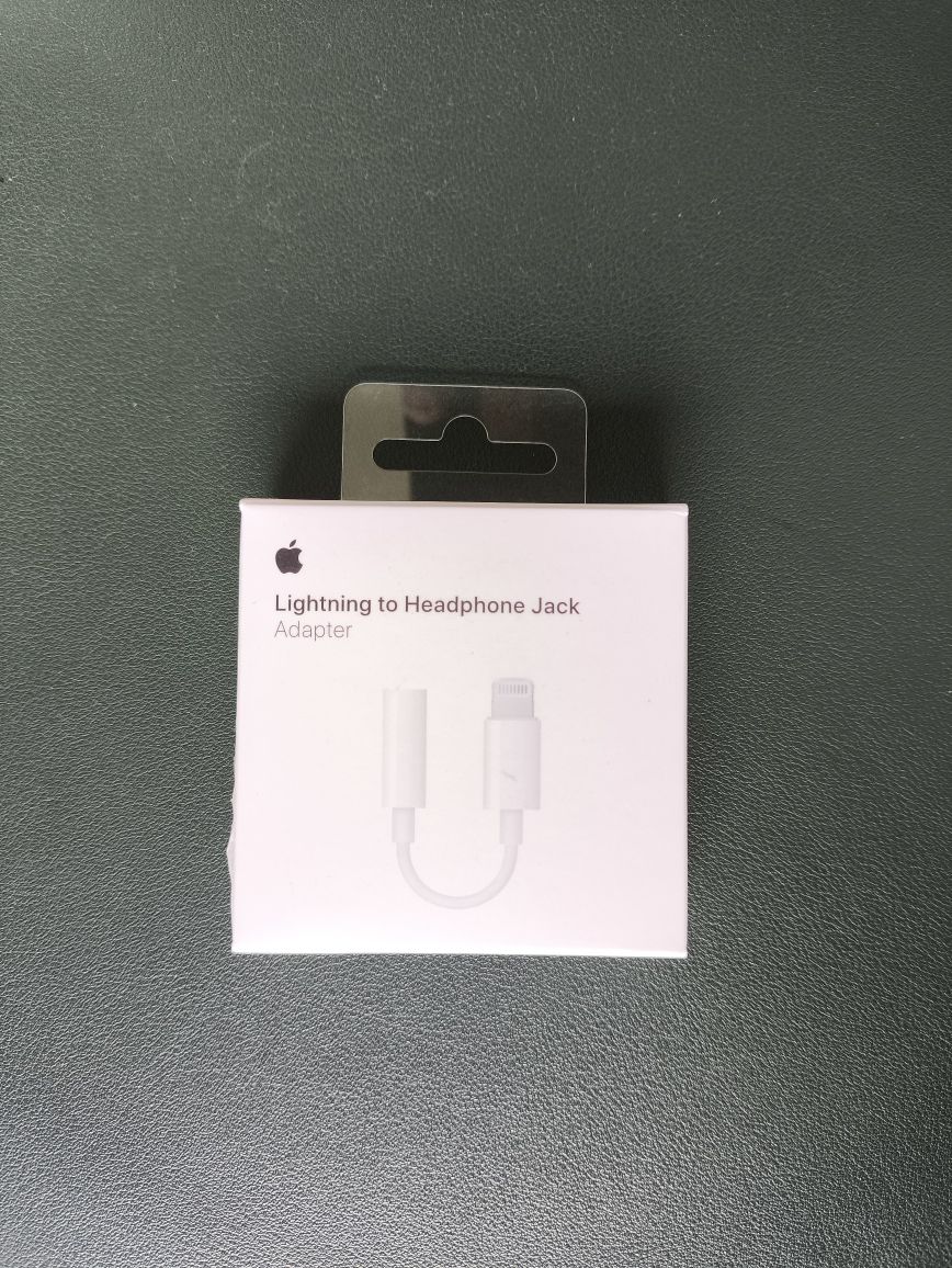 Cabo adaptador apple lightning pars headphone jack