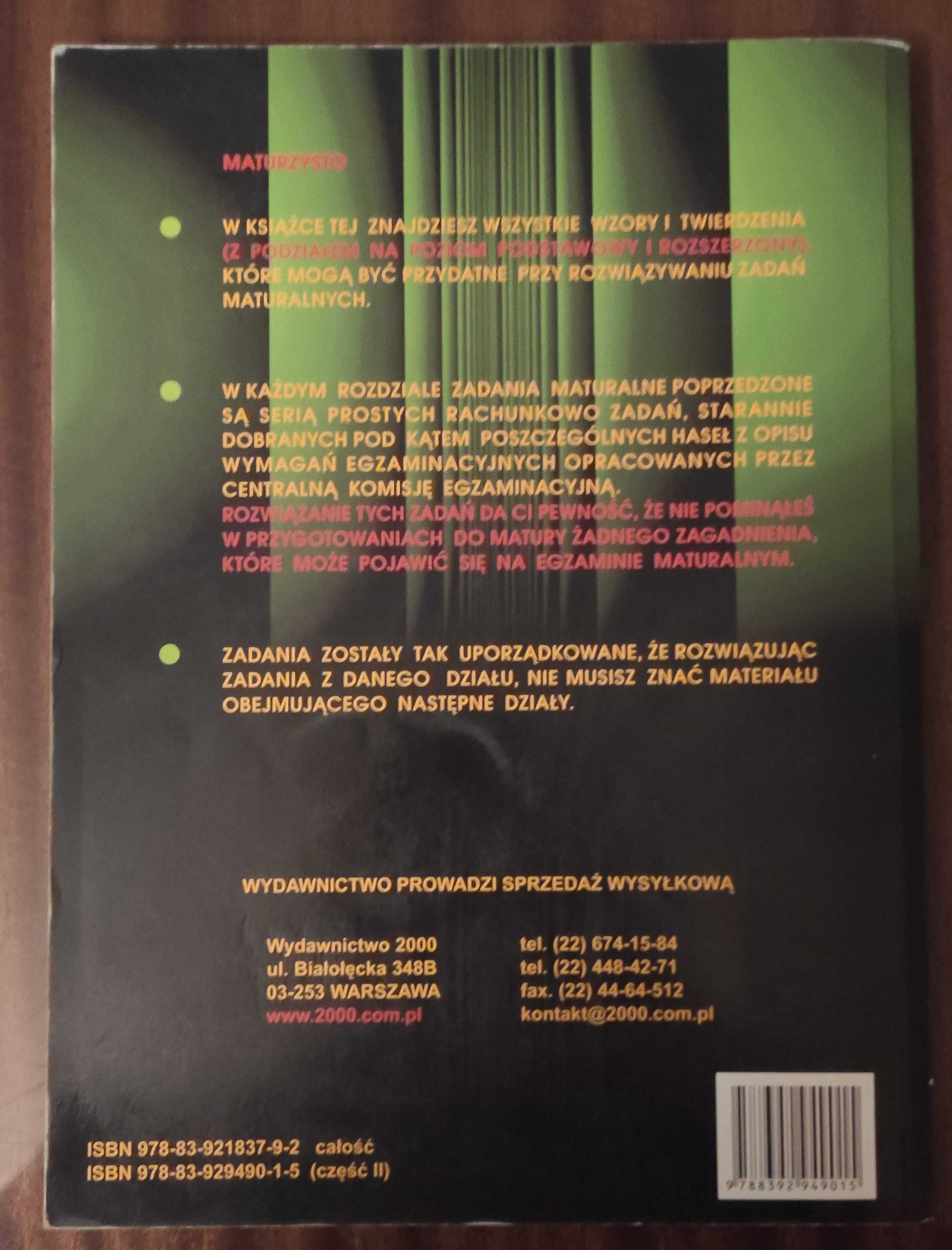 Matura z matematyki zbiór zadań Andrzej Kiełbasa 2