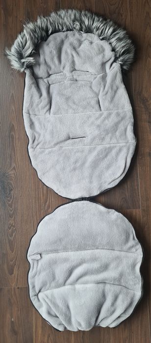 Śpiwór śpiworek zimowy Cottonmouse mini szary