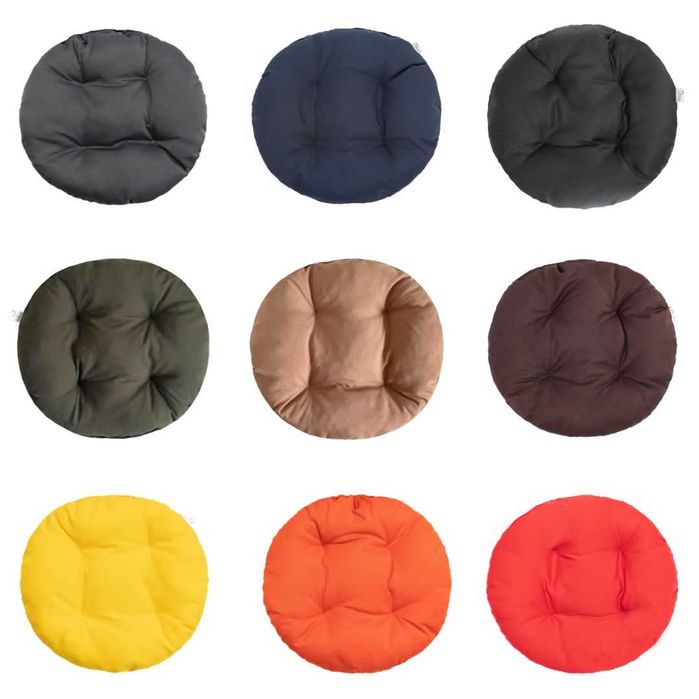 Подушки круглі на стільці, крісла, табуретки 30х8, 35х8, 40х8