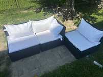 Komplet ogrodowy techorattan meble ogrodowe sofa zestaw ogrod