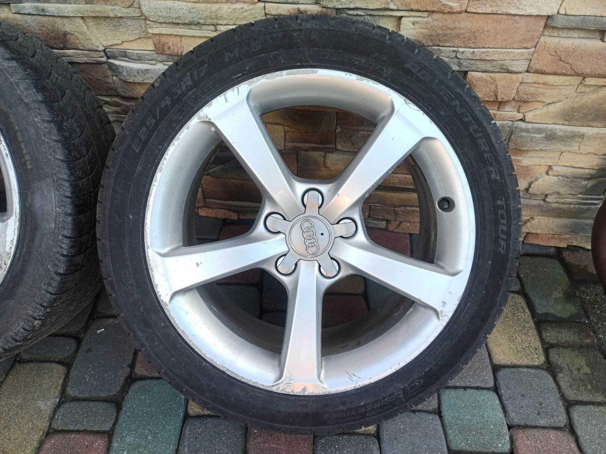 koła audi a3 8v felgi OEM 17 5x112 Pirelli cinturato P7