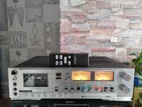 Aiwa AD-6700 magnetofon kasetowy + pilot zdalnego sterowania