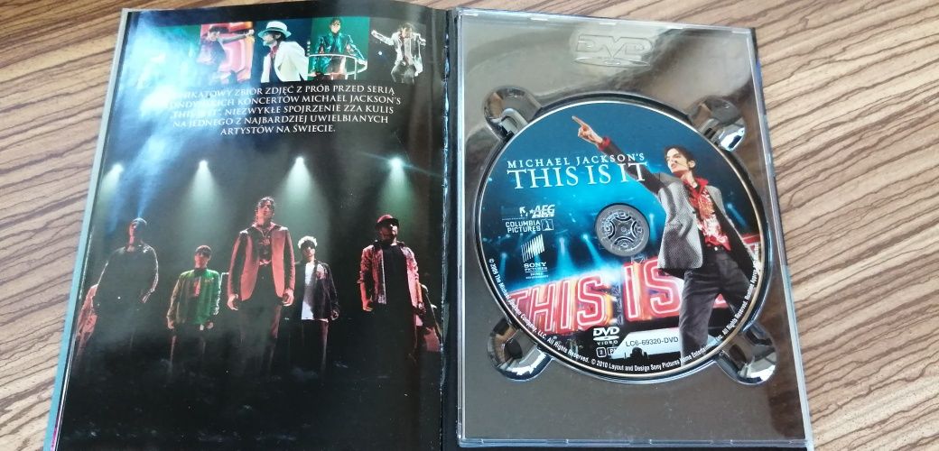 Michael Jackson's THIS IS IT  DVD VIDEO