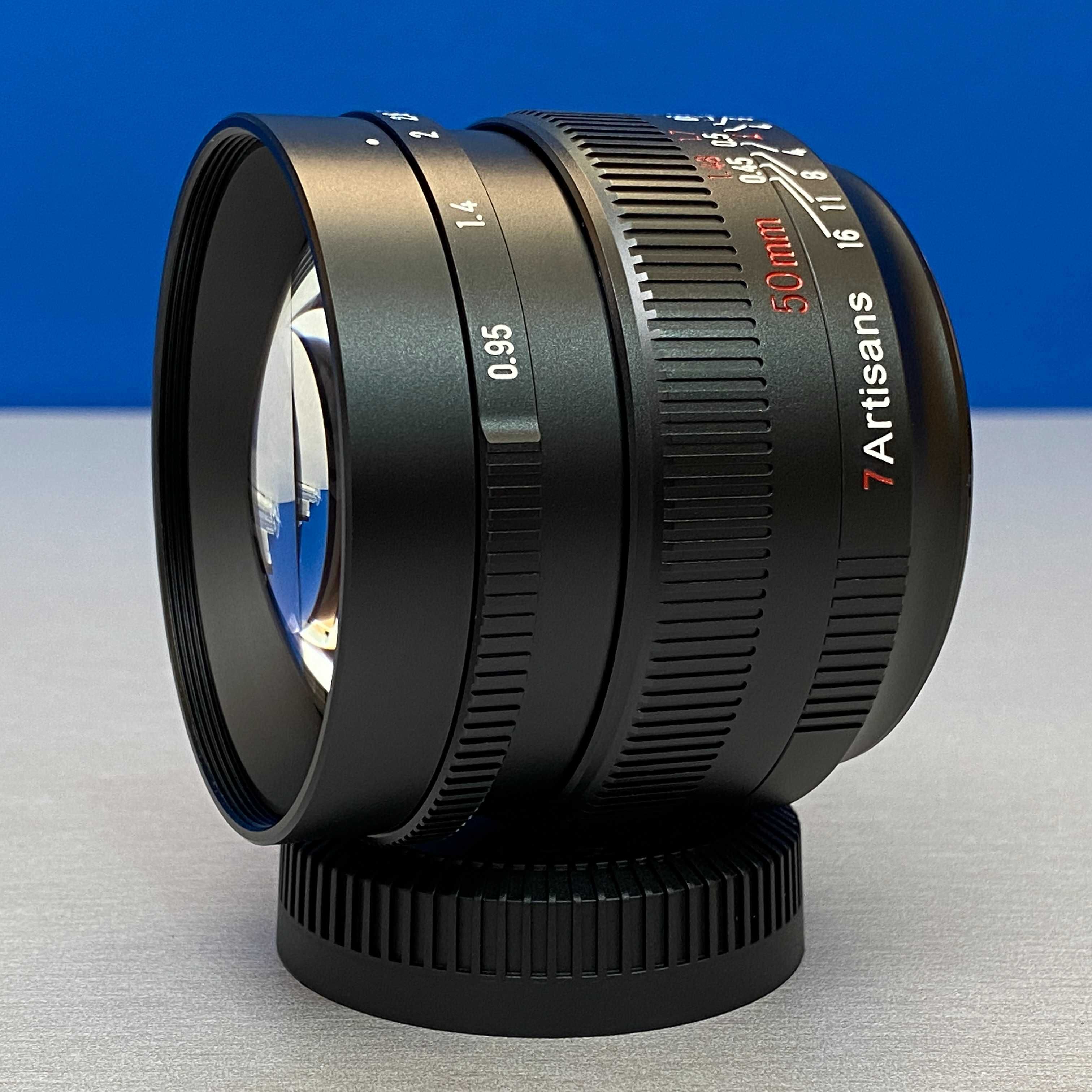 7Artisans 50mm f/0.95 (Micro 4/3) - NOVA - 3 ANOS DE GARANTIA