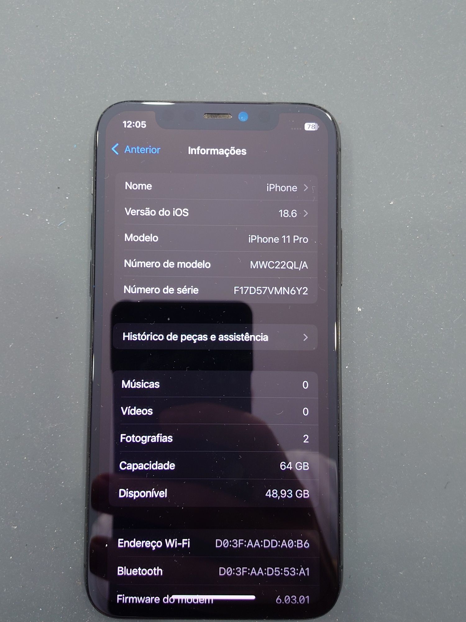IPhone 11 pro 64 GB midnight green como novo
