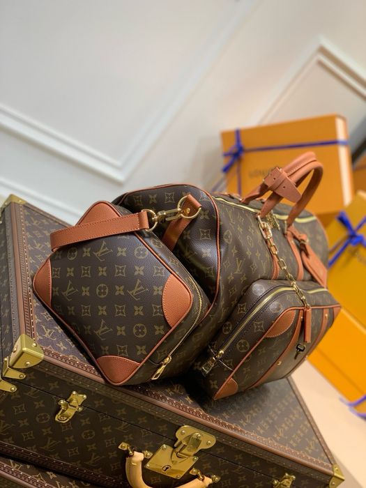 Louis Vuitton Keepall NBA сумка мужская коричневая дорожная спортивная