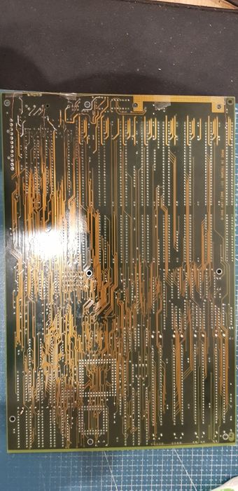 Retro vintage Motherboard com CPU 386