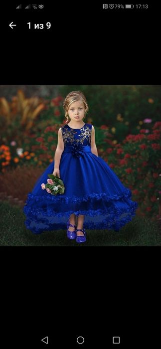 Платье нарядное на девочку
