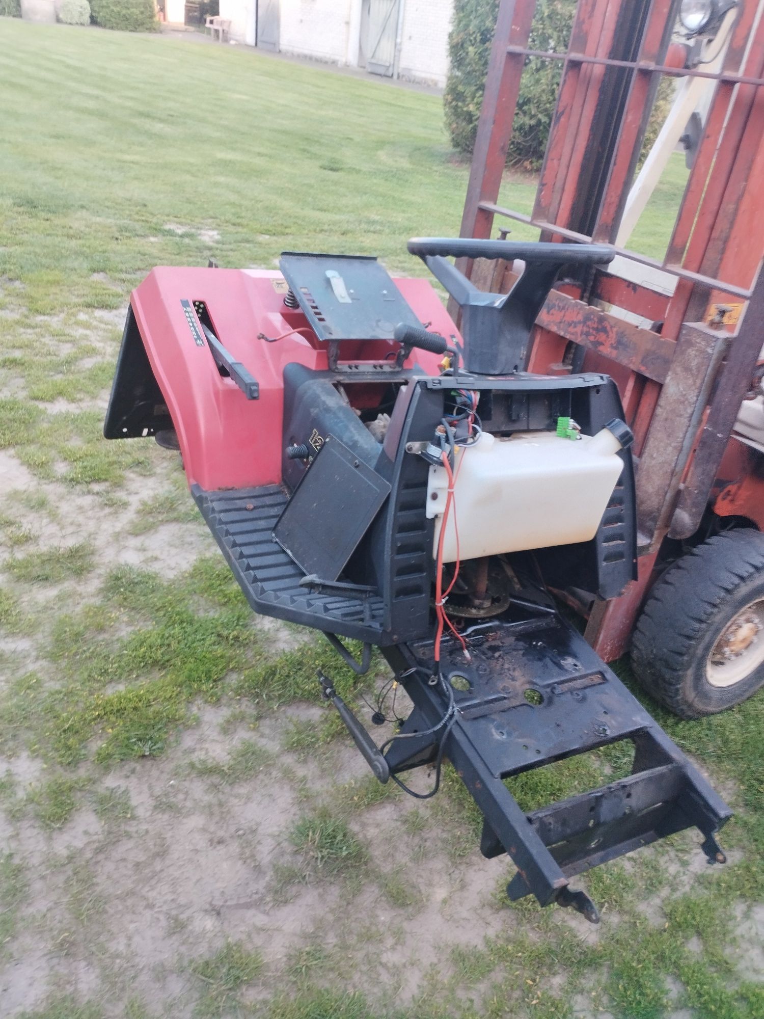 Przekładka na manual z hydro 705-002 Castel garden Honda traktorek