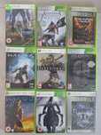 Zestaw 9 gier na Xbox 360 Halo Darksiders Dishonored StarWars Gears