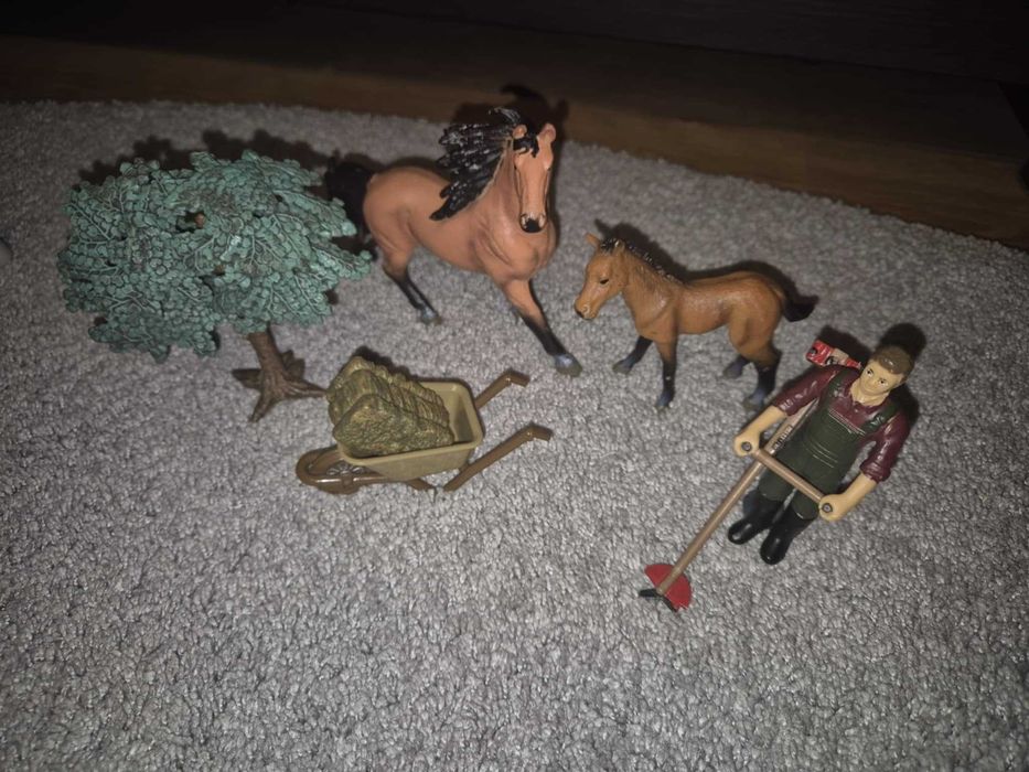 Zabawki farma zwierzęta gospodarskie figurki