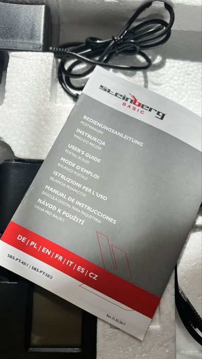 Steinberg Systems Waga platformowa pocztowa 50kg/2g