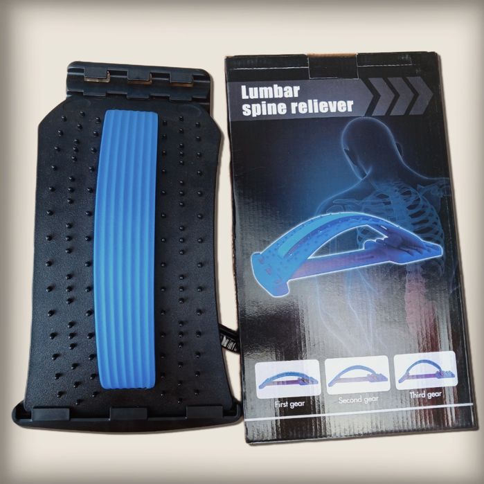 Тренажер-массажер мостик для спины/тренажер масажер для спини