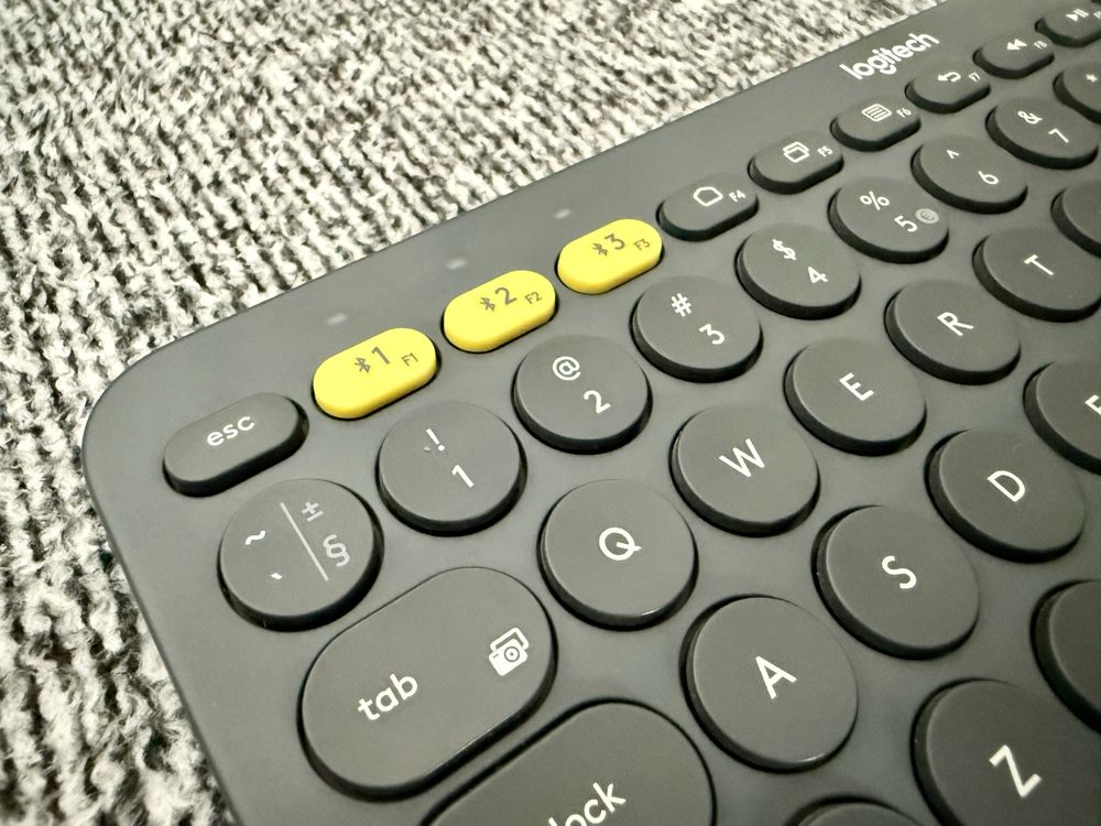 Logitech K380 - klawiatura bezprzewodowa QWERTY Bluetooth SZARY