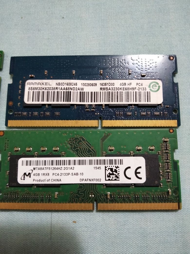 Memórias RAM 4 GB DDR4