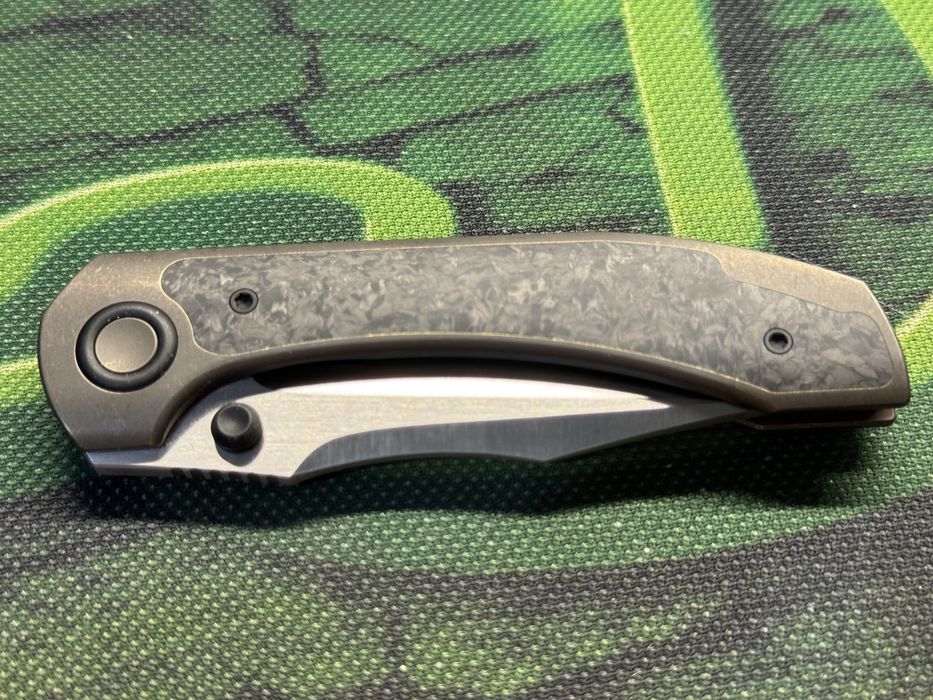Ніж Brian Brown Raptor V2 - Bronze Anodized Titanium М390