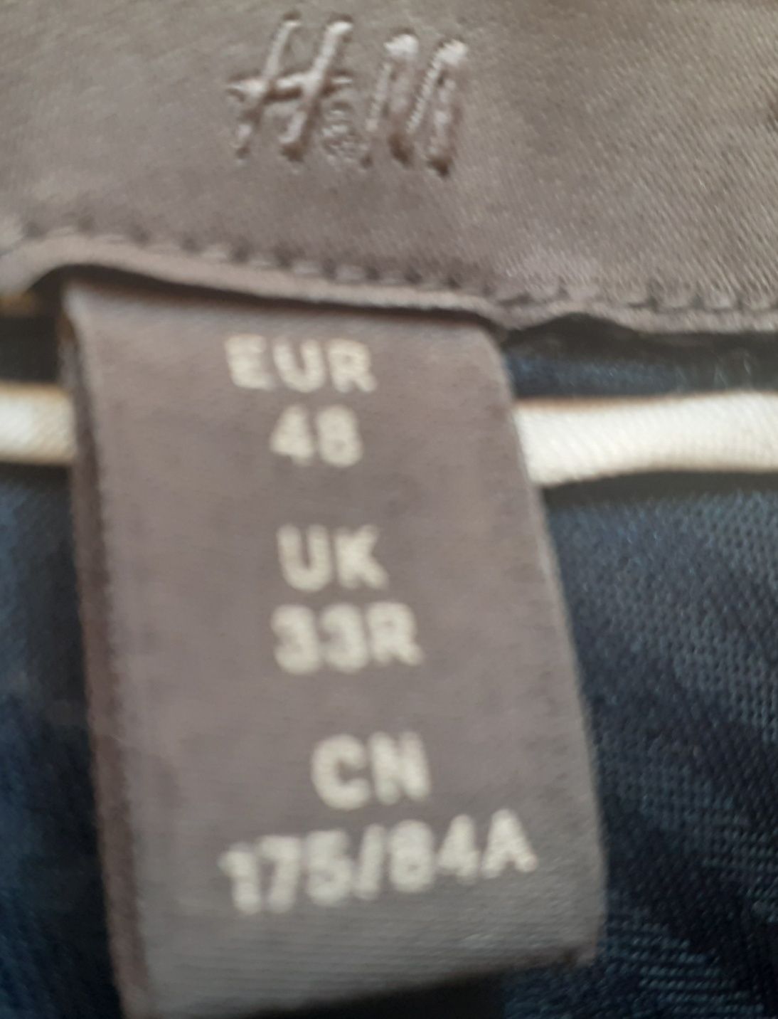 Eleganckie męskie spodnie H&M slim