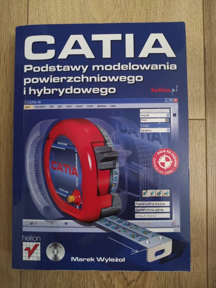 Wyleżoł CATIA z płytą