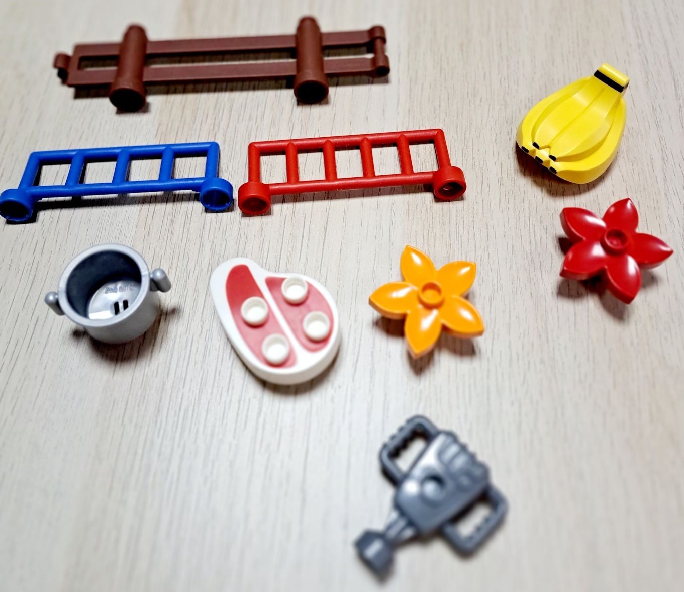 Klocki lego duplo, figurki zestaw