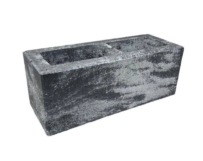 Блок для столбов забора гладкий цветной 200х200х500