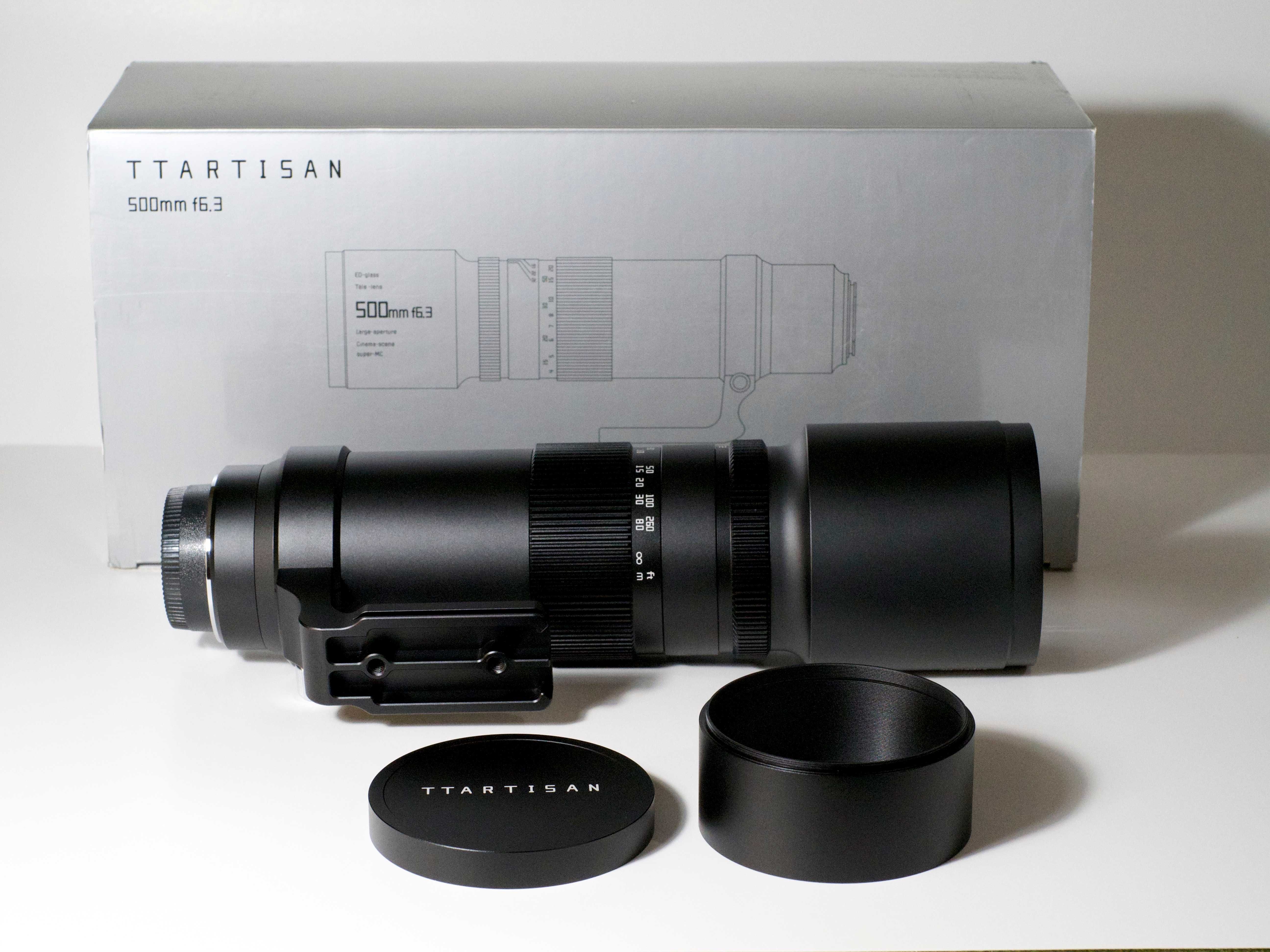 Objectiva TTArtisan 500mm f 6.3 ED para Nikon F