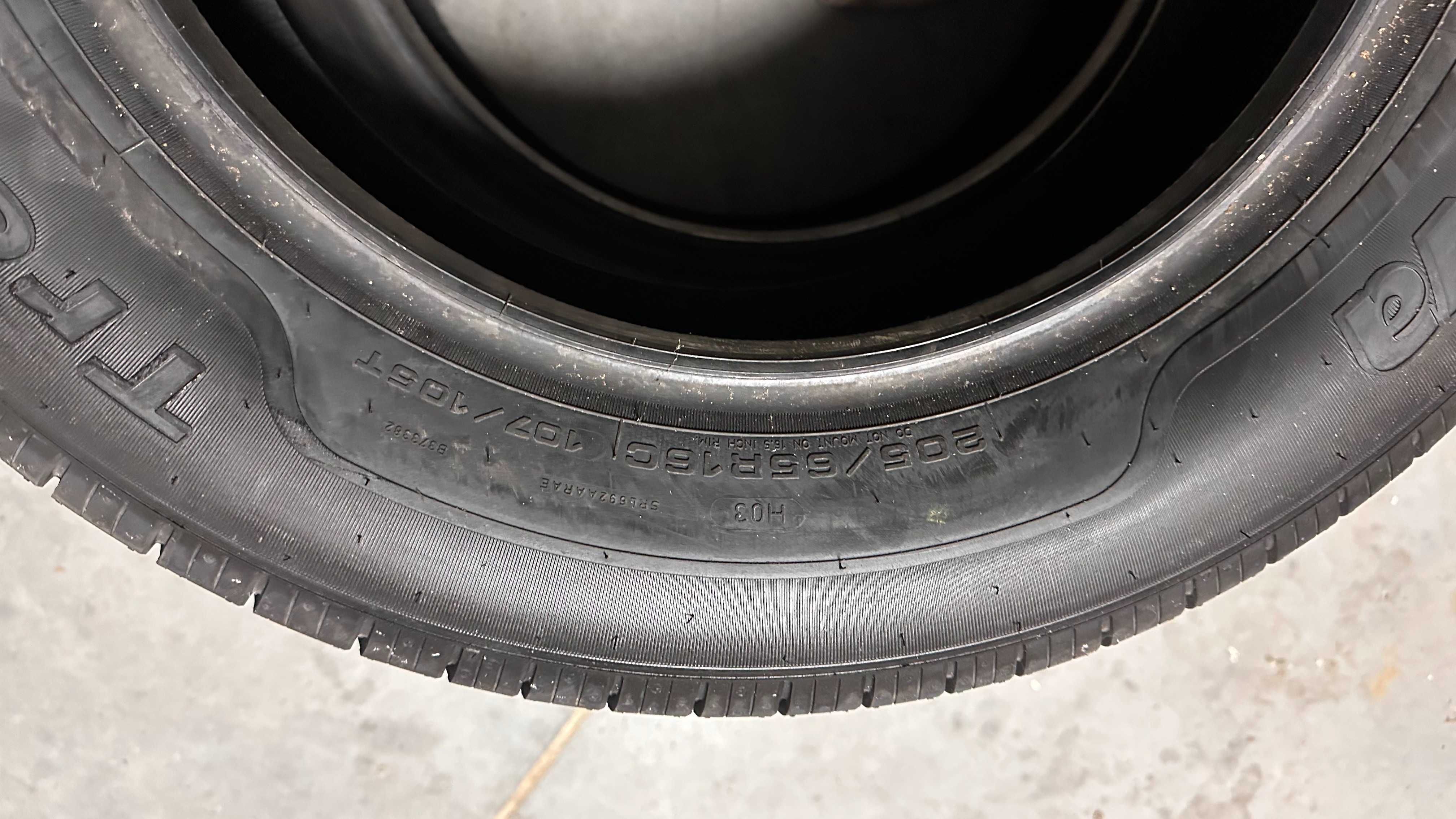 opony 205/65r15C 4 szt nowe bus