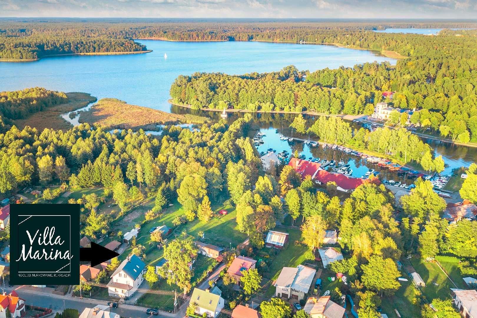 Villa Marina Augustów_przy przystani_JEZIORO_klimatyzacja_PODLASKI bon
