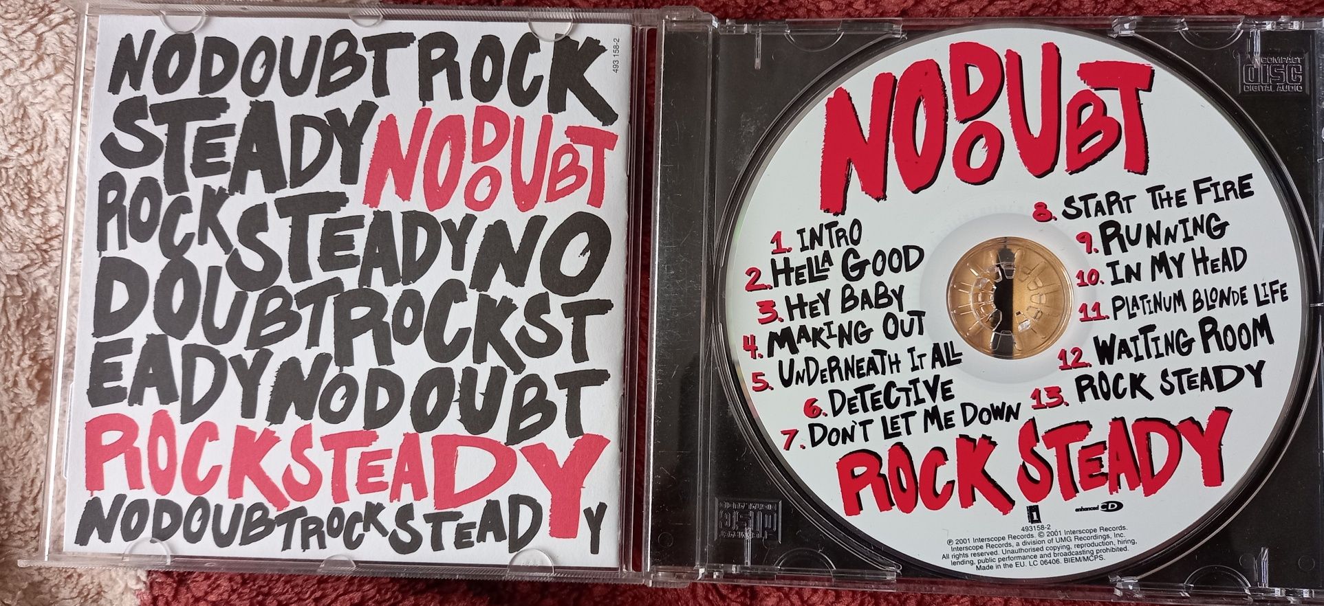 No Doubt - Rock Steady, płyta CD, pop rock, synth pop, ska, dub