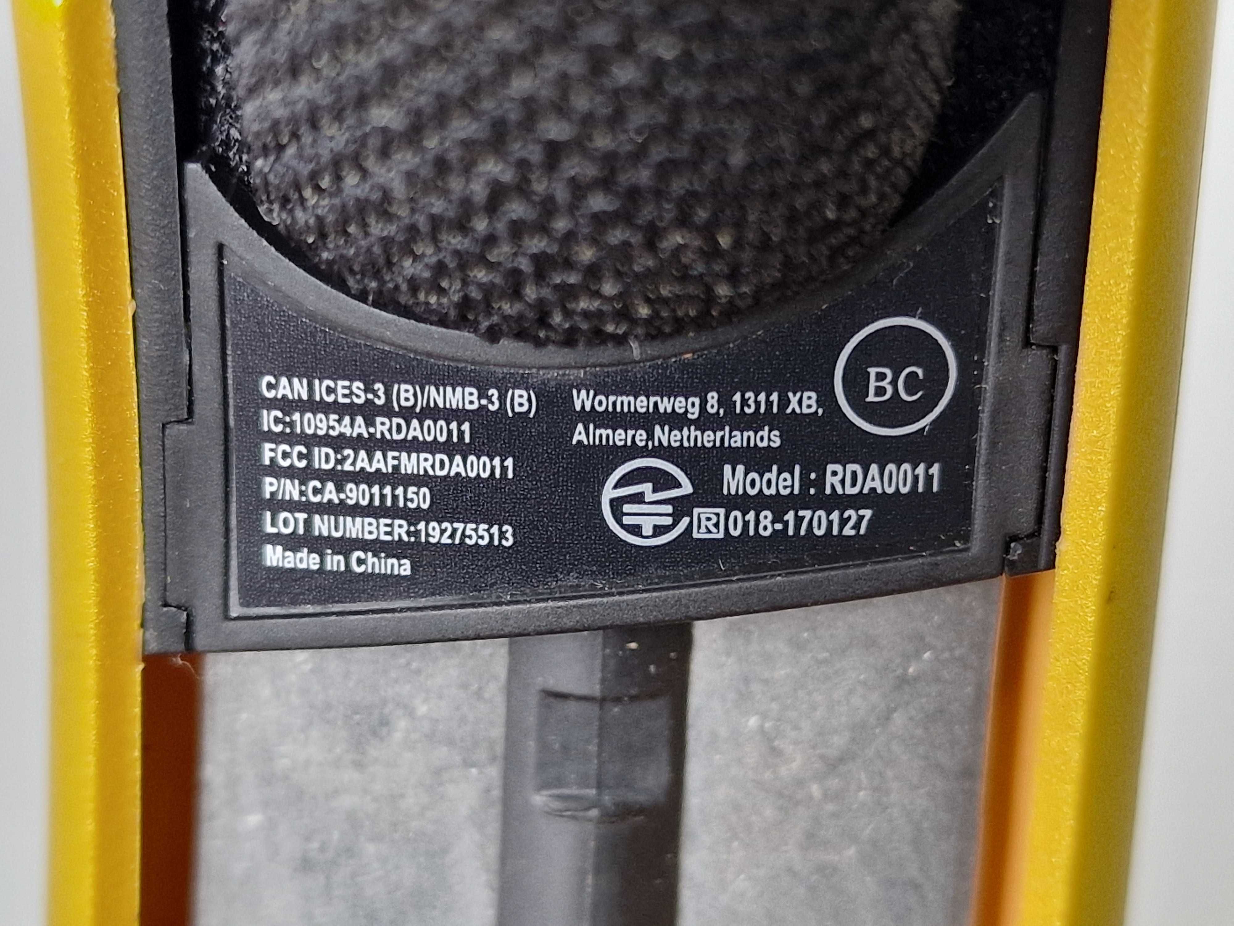 Słuchawki bezprzewodowe nauszne Corsair Void Pro RDA0011 żółte