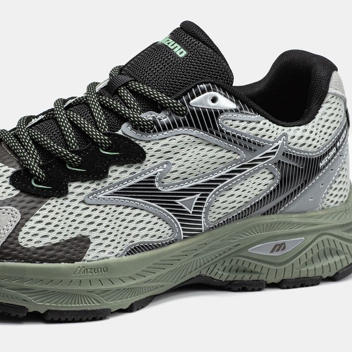 Кроссовки мужские Mizuno Racer S 40-45р Beige Green White