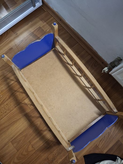 Ліжко з пупсами, ляльками, набір, лот