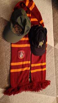 Zestaw dla fana Harrego Pottera szalik i dwie czapki oryginał