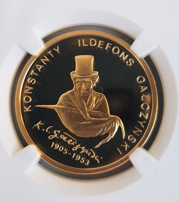 Złota moneta 200zł GAŁCZYŃSKI 2005r ZŁOM ZŁOTA