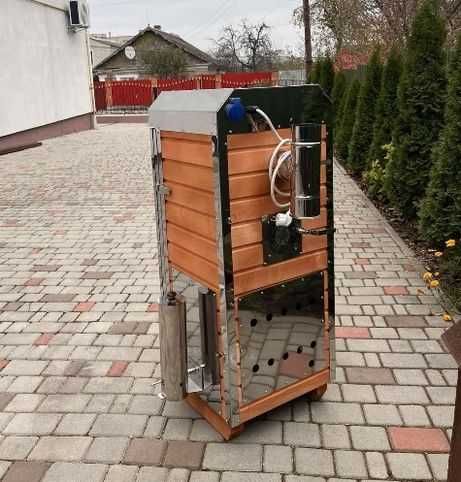 Електро коптильня 4 в 1 (8;15;25;60кг)холодного/гарячого копчення+сушк