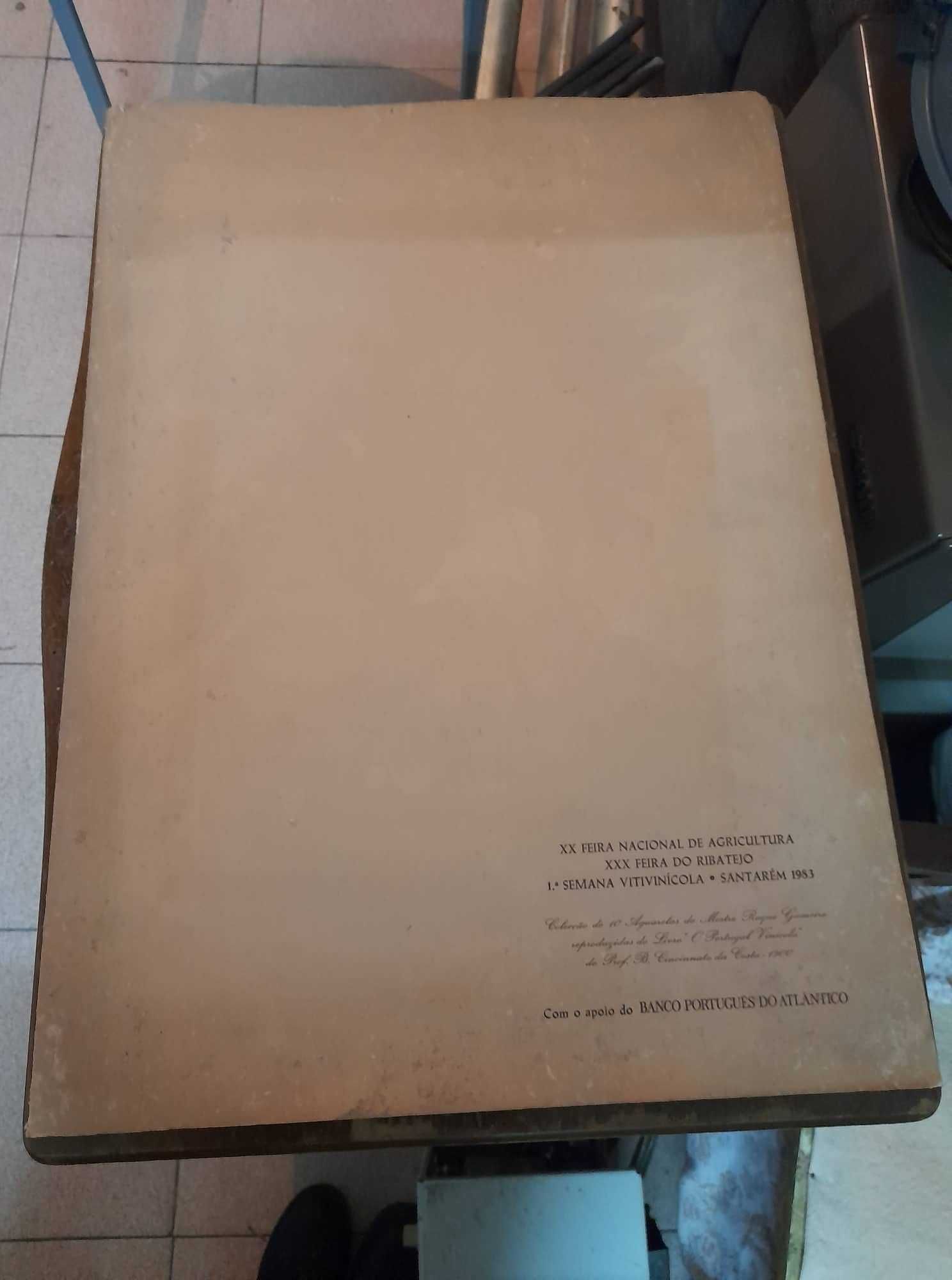 Aguarelas de Roque Gameiro - Santarém: Feira Nac. Agricultura, 1983