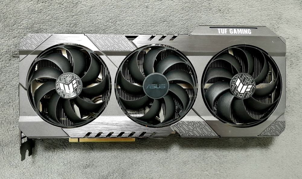 Ігрова відеокарта Nvidia RTX 3060 TI 8GB OC Asus Tuf Gaming в ідеалі