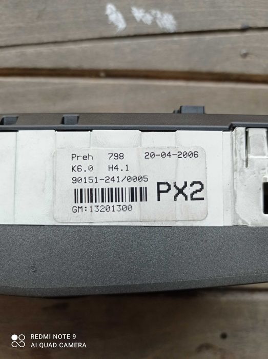 Panel sterowania nawiewem Opel Astra H, Zafira B G4P7