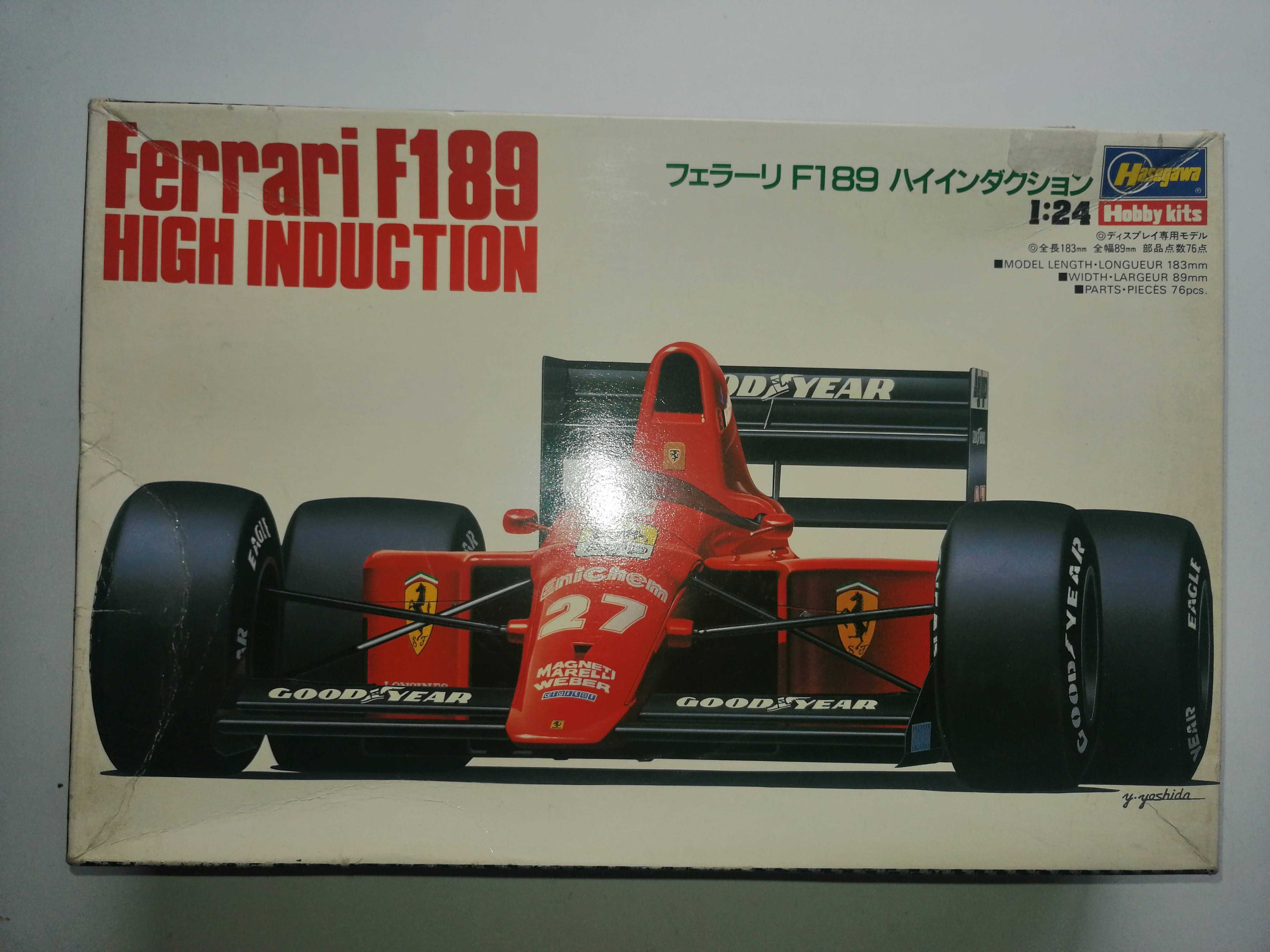 Ferrari F189 - Formula 1 - 1:24 - Hasegawa